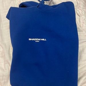 Shadow hill white colbat flash hoodie